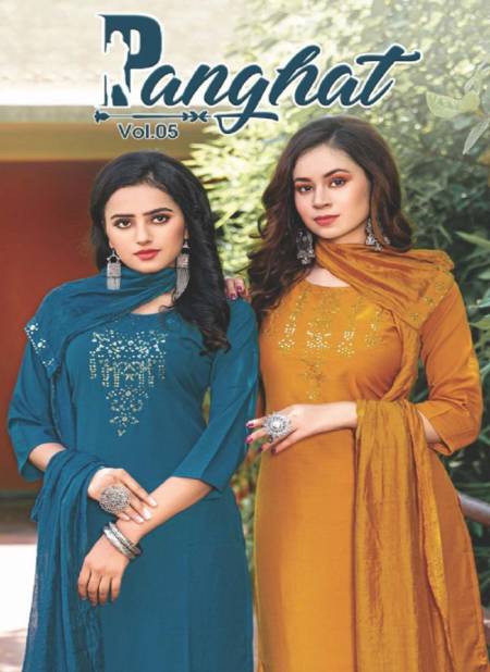 Panghat 5 Latest Fancy Desinger Exclusive Readymade Collection Catalog
